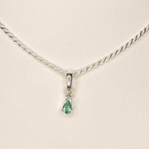 Collar de Esmeralda Talla Pera Ref 263003