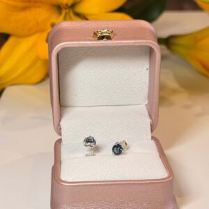 Aretes de Topacio London Blue Ref262005