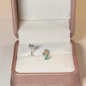 Aretes de Esmeralda 3.7mm Ref262006