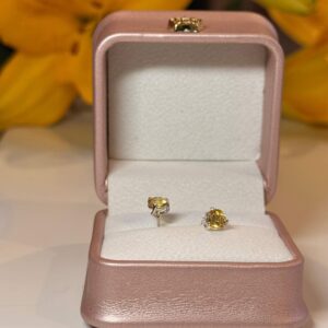 Aretes de Citrino de 5mm Ref262004