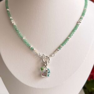 Collar de Jaspe y plata Ref.252002