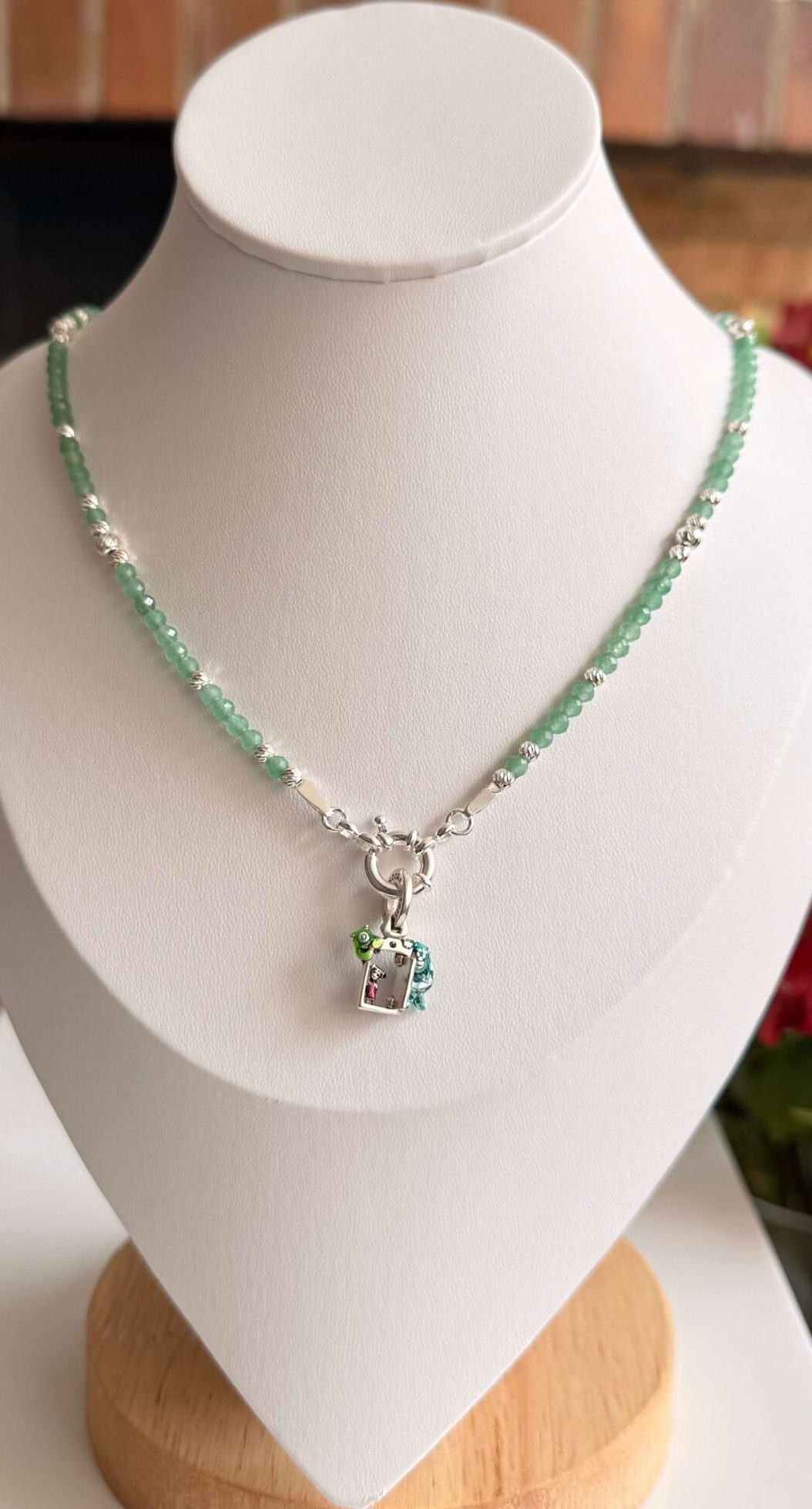 Collar de Jaspe y plata Ref.252002
