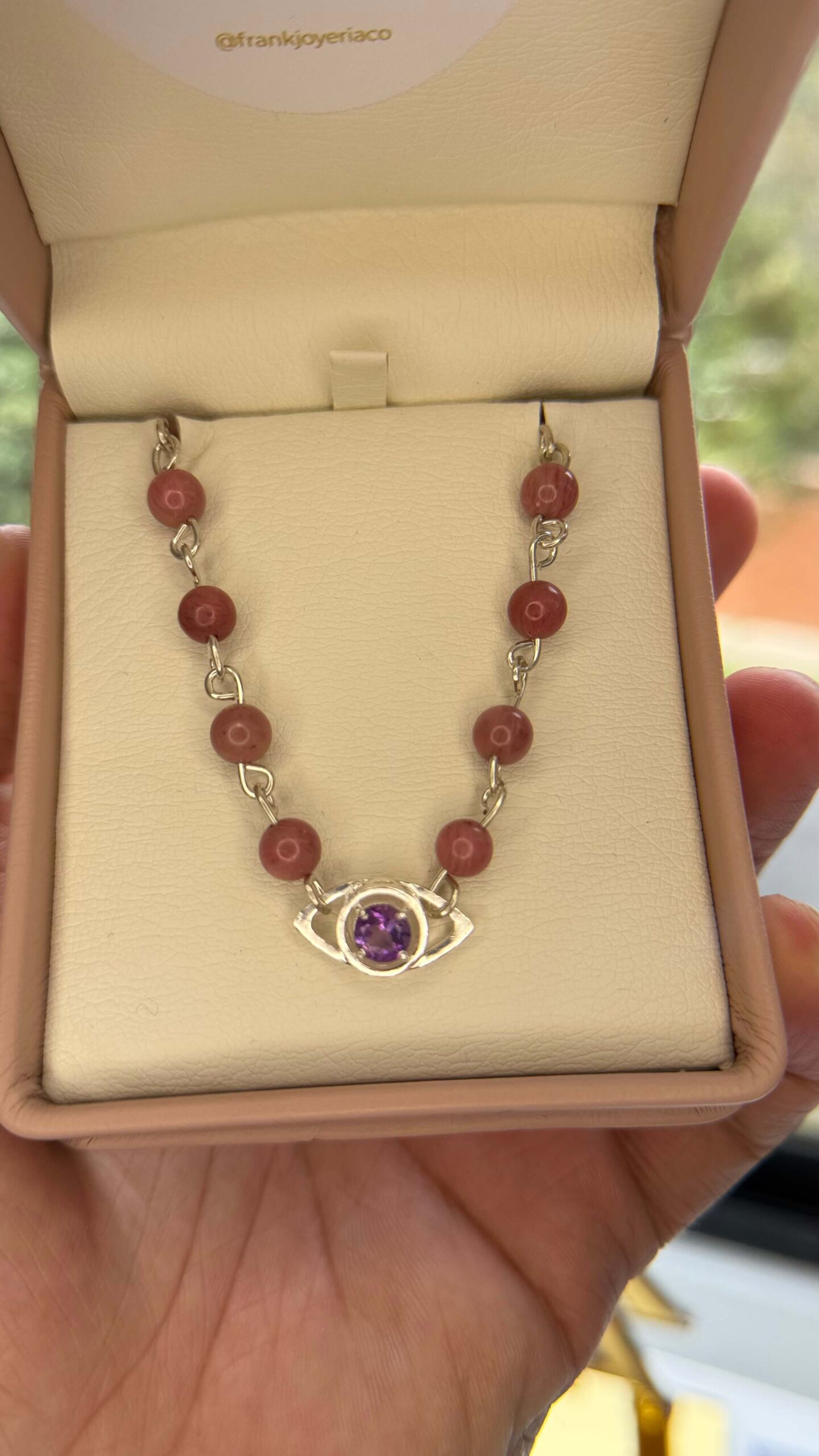 Pulsera Amatista y Rodocrosita Ref.264001 - Imagen 2