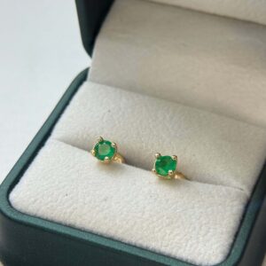 Aretes de Esmeralda 4.3mm Ref262002