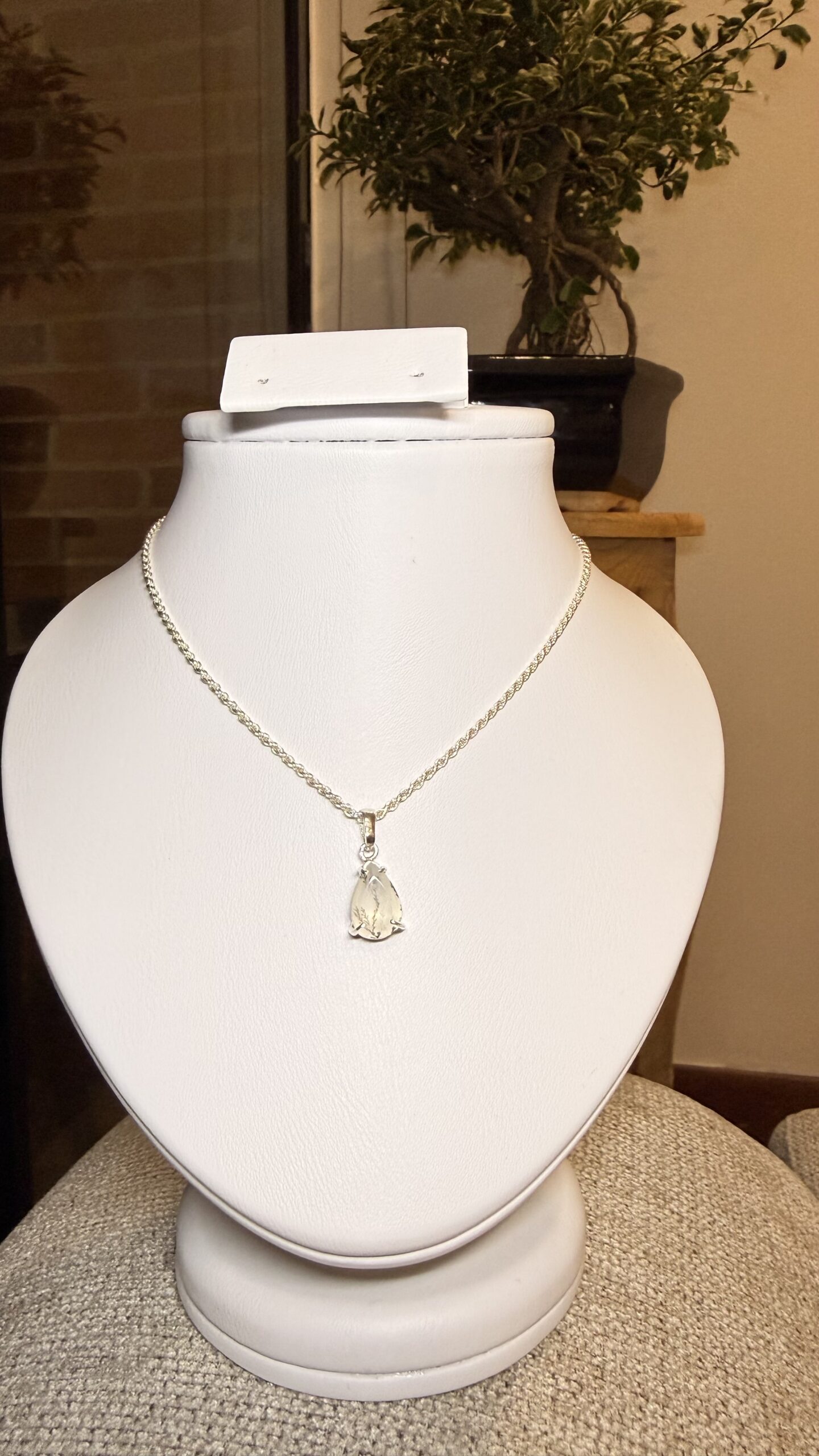Dije Curazo Dendritico en Plata