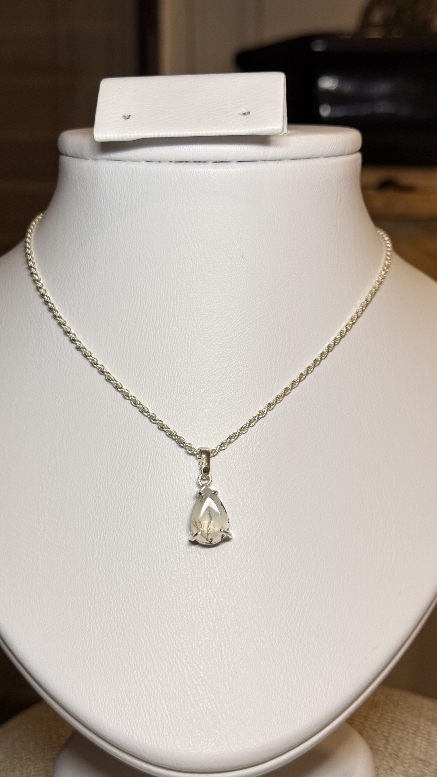 Dije Curazo Dendritico en Plata - Imagen 2
